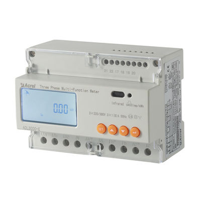 DIN35mm Class 0.5S 3 Phase Kwh Meter Acrel Energy Meter ADL3000-E