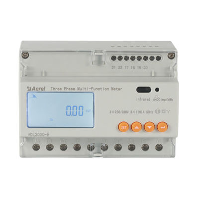 DIN35mm Class 0.5S 3 Phase Kwh Meter Acrel Energy Meter ADL3000-E