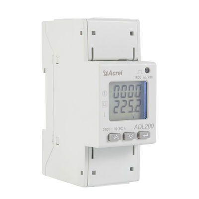 Class 1.0 80A Dc Kwh Meter Din Rail Single Phase Energy Meter