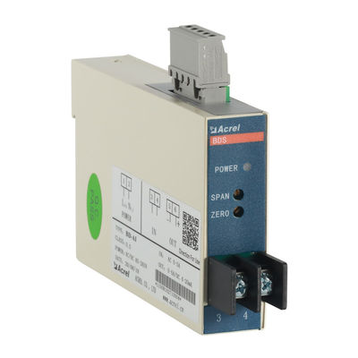 Acrel BM100-DI/I-C12 DC 4-20/0-20 MA Input/output Current Sensor Analog Signal Isolator Transductor  1 Input 2 Output